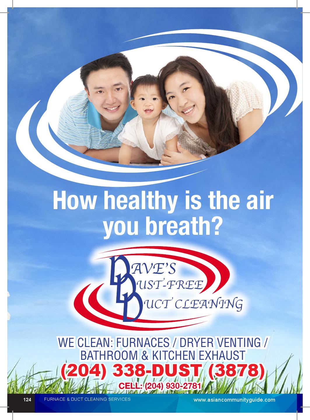 Dave's Dust Free Duct Cleaning