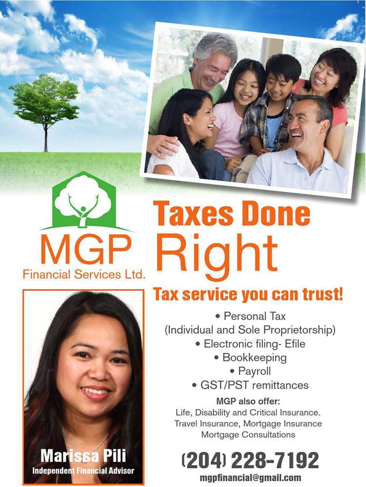 MGP Financial Services Ltd. - Marissa Pili